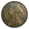 1873 Newfoundland Large Cent Penny Coin VG