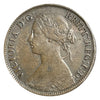 1861 Nova Scotia Half Penny Coin VG