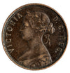 1865 Newfoundland one Cent Penny Coin VG