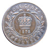 1872 H  Newfoundland one Cent Penny Coin VG