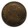 1876  Newfoundland one Cent Penny Coin VG