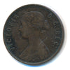 1896 Newfoundland one Cent Penny Coin VG