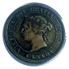 1888 Canadian Queen Victoria large Penny Coin VG