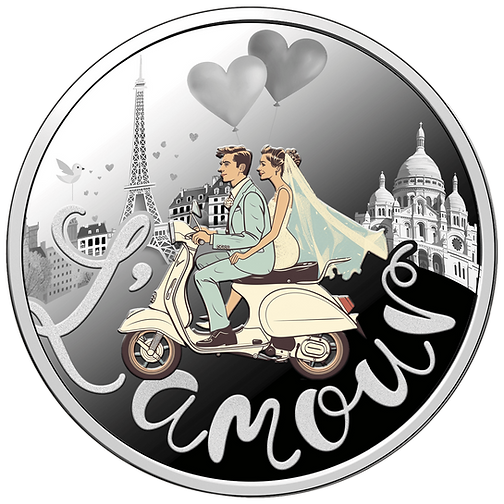 2025 WEEDING Silver Coin 500 Francs CFA Cameroon
