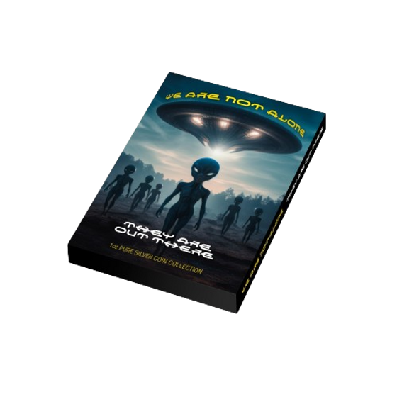 2025 Alien face – We are not alone, they are out there 1oz  999 Silver Cameroon