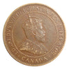 1903 Canada  Large Cent King Edward VII Canadian Penny Copper Coin VG