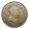 1906 Canada Large Penny Edward VII One Cent Coin VG