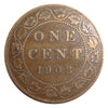 1908 Canada Large Penny Edward VII One Cent Coin VG