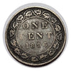 1896 Canada Large One Cent Coin Circulated VG