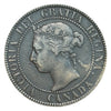 1897 Canada  Victoria Queen Large Penny Coin VG