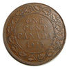 1920 Canada 1 Cent  George V large Penny Coin