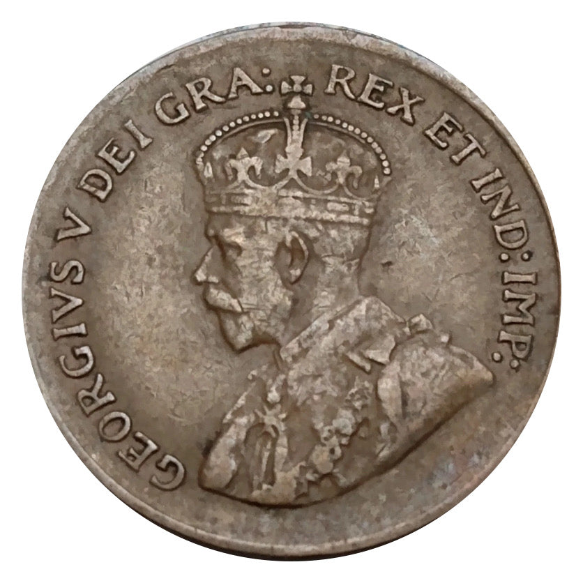 1927 Canada Small One Cent Coin Circulated key date VF