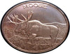 Moose - 1oz. Pure Copper Bullion Round***