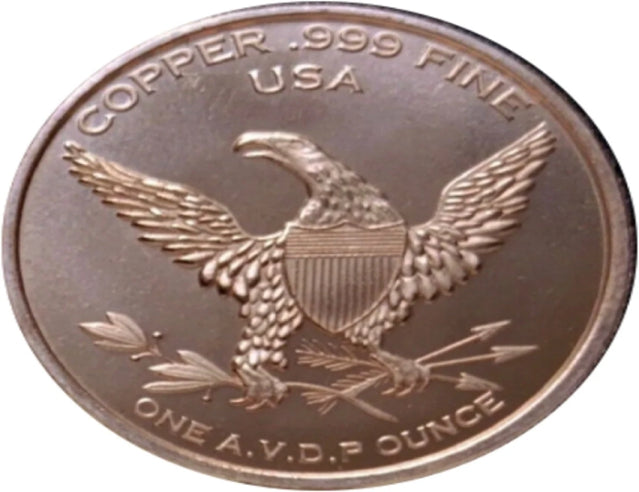 Moose - 1oz. Pure Copper Bullion Round***