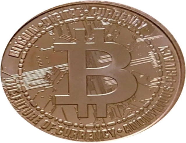 Bitcoin Digital Currency 1oz. Pure Copper Bullion Round*** – CoinLegend
