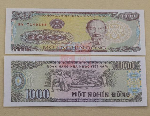 Vietnam 1000 Dong 1988 Banknote P106 G