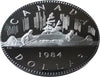 1984 Canada Proof Dollar Nickel Content 1 Canadian Coin Voyageur Elizabeth II