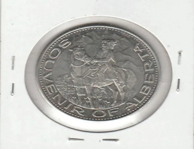 Provincial of Alberta Souvenir Madallion Coin