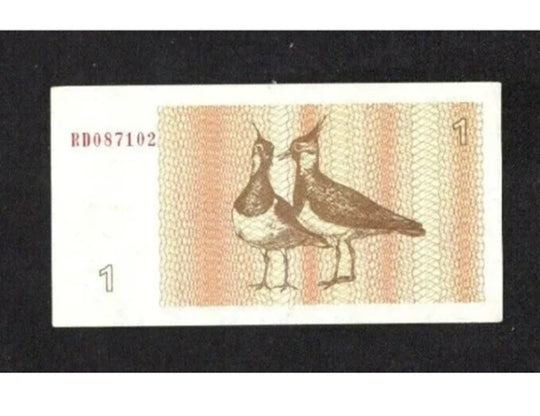 1992 Lithuania banknote 1 UNC