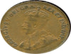 Canada 1922 1 Cent Small Penny Coin - Rare Date Clé Petit Cent - Roi George VI Low Mintage***