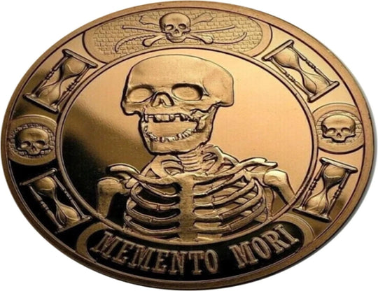Memento Mori - The Last Laugh - 1oz. Pure Copper Bullion coin***