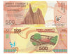 MADAGASCAR 500 Ariary P- New UNC from 2017, New Design Mountain and Butterfly