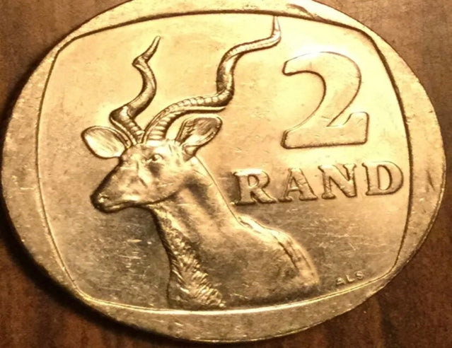 2002- 2005 Afrique du Sud Pièce de 2 Rand TTB Belle pièce***