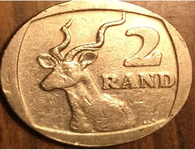 2002- 2005 Afrique du Sud Pièce de 2 Rand TTB Belle pièce***