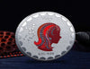 Lucky Coin -12 constellation  Colored in Protective Plastic Capsule Silver Plated