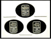 Canadian Maple Leaf & Map - 3 x 1g Gram Fine Silver Rounds***