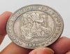 Hobo Coin - Freeze - Craft Gift Coin Colored in Protective Plastic Capsule Silver plated#SK33