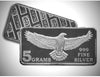 Eagle Monarch 5 Gram Fine Silver Bar***