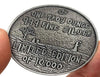 Lucky Coin - “Fear Story” Colored Gift Coin in Protective Plastic Capsule