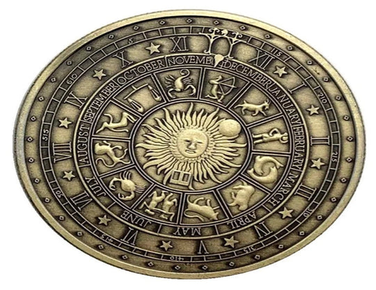 Hobo Coin -Tarot bronze in Protective Plastic Capsule Copper Engraved