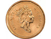 1996 1 Cent Canadian Penny BU von Original Roll