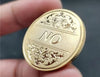 Decision Coin - Yes No Decision coin in Protective Plastic Capsule Copper Engraved