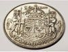 1950 Canadian 50 cents Straights 7 High Grade