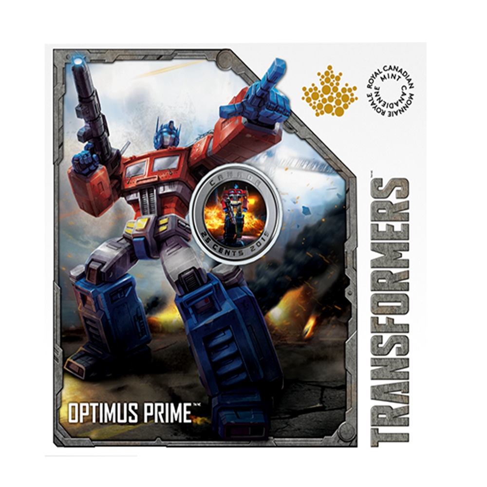 2019 3D Lenticular Coin - OPTIMUS PRIME