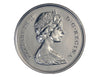1975 Canadian 25-Cent Caribou Quarter Coin ( Circulated)