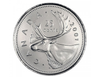 2001-P Canadian 25-Cent Caribou Quarter BU