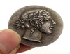 Lucky Coin - Greece Style Lion Ancient  Copper Engraved