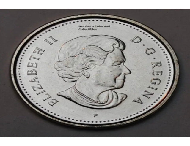 Canada 2003-P Canada 5 Cent Beaver/Old Effigy Uncrowned Obverse Nickel BU