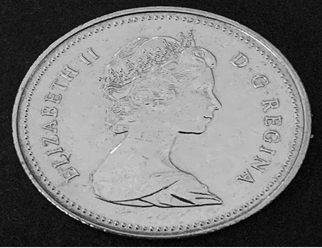 1984 Canadian 50-Cent Coat of Arms Half Dollar Coin UNC