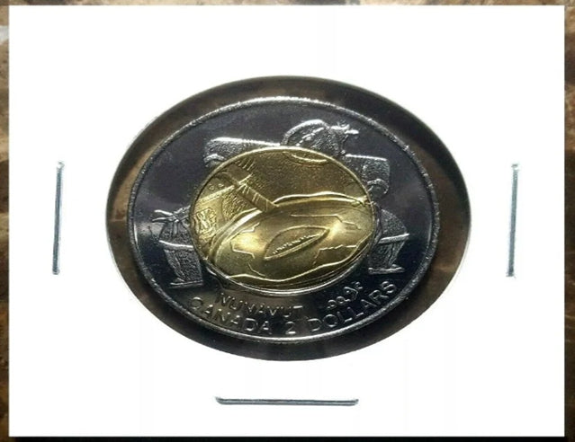 1999 Nunavut Canadian Toonie BU coin