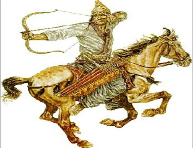 One piece ancient scythian arrowhead___7th-1st century bc___found in the lower Ukraine