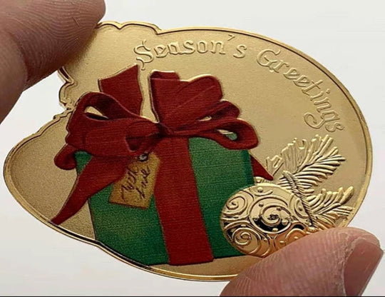 Lucky Coin - Santa Craft Gift Coin in Protective Plastic Capsule