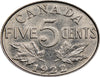 1922 Canadian  5-Cent Beaver Nickel Coin VF
