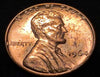 1964 Double Die Avers 1DO-014 Lincoln Memorial 1 Cent Penny Erreur Pièce