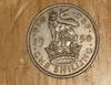 GB England 1950 Shilling coin Very Fine nice