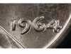 1964 Double Die Avers 1DO-014 Lincoln Memorial 1 Cent Penny Erreur Pièce